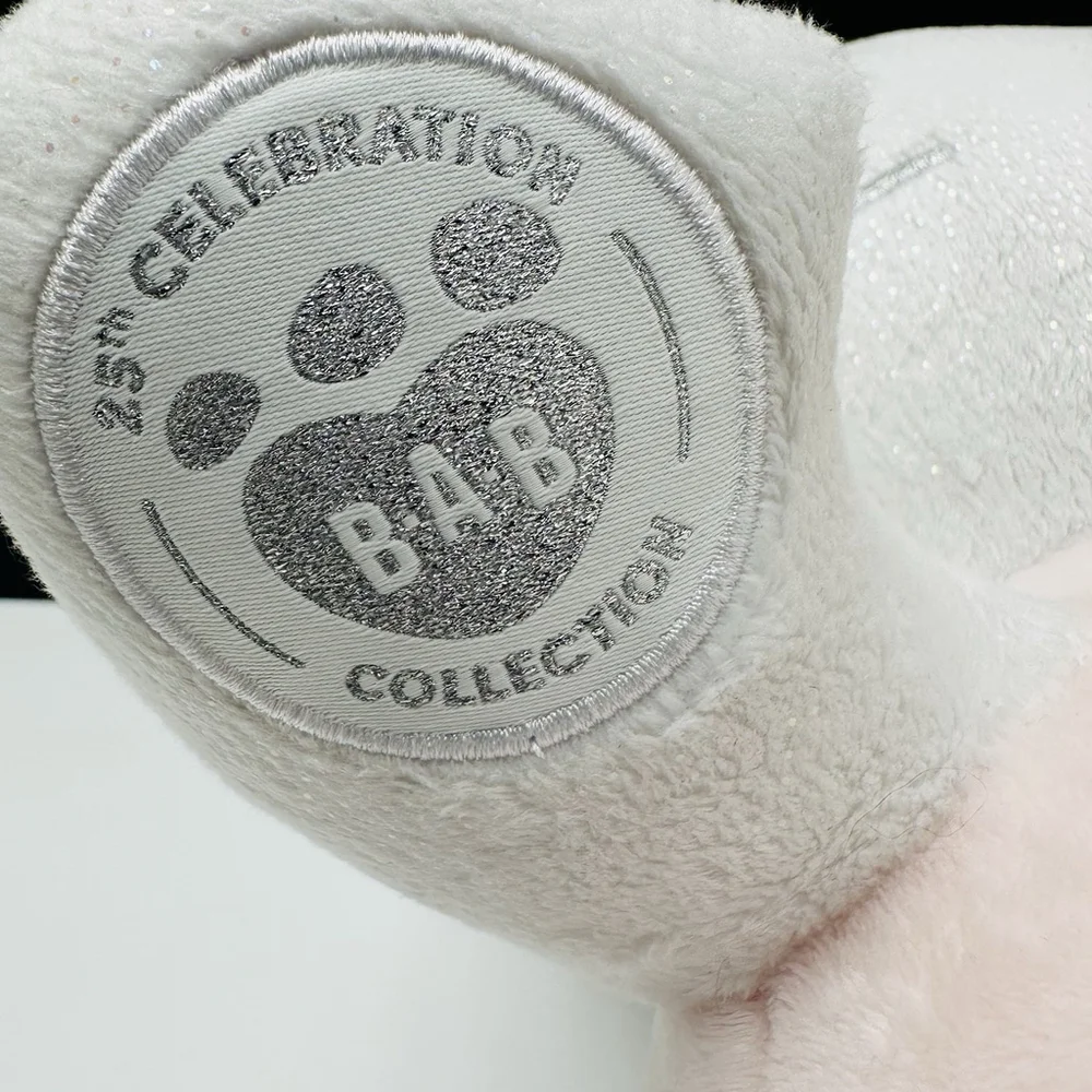 Build A Bear HELLO KITTY 25th Anniversary Celebration 18” Silver Bow BAB Plush
